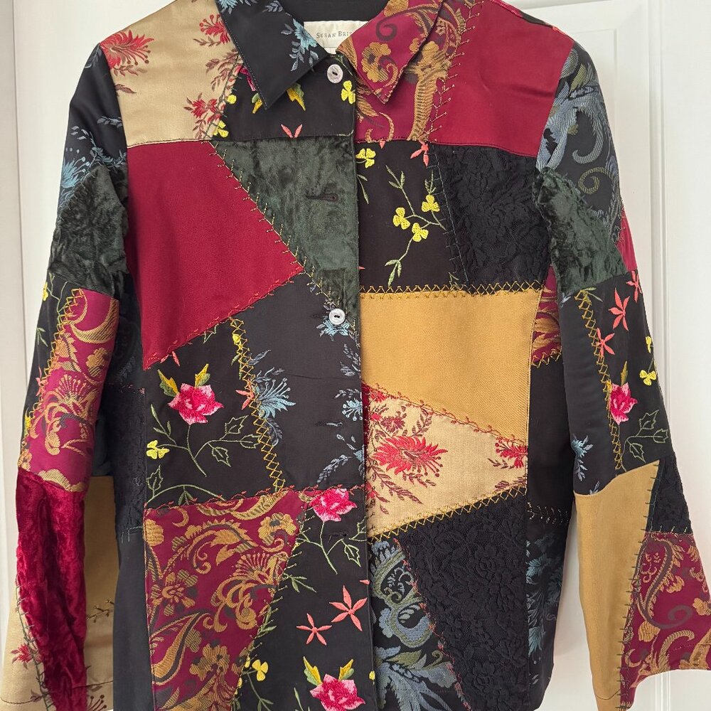 Susan Bristol Patchwork Jacket - image 1